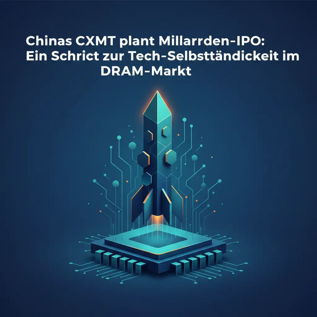 Chinas CXMT plant Milliarden-IPO: Ein Schritt zur Tech-Selbstständigkeit im DRAM-Markt