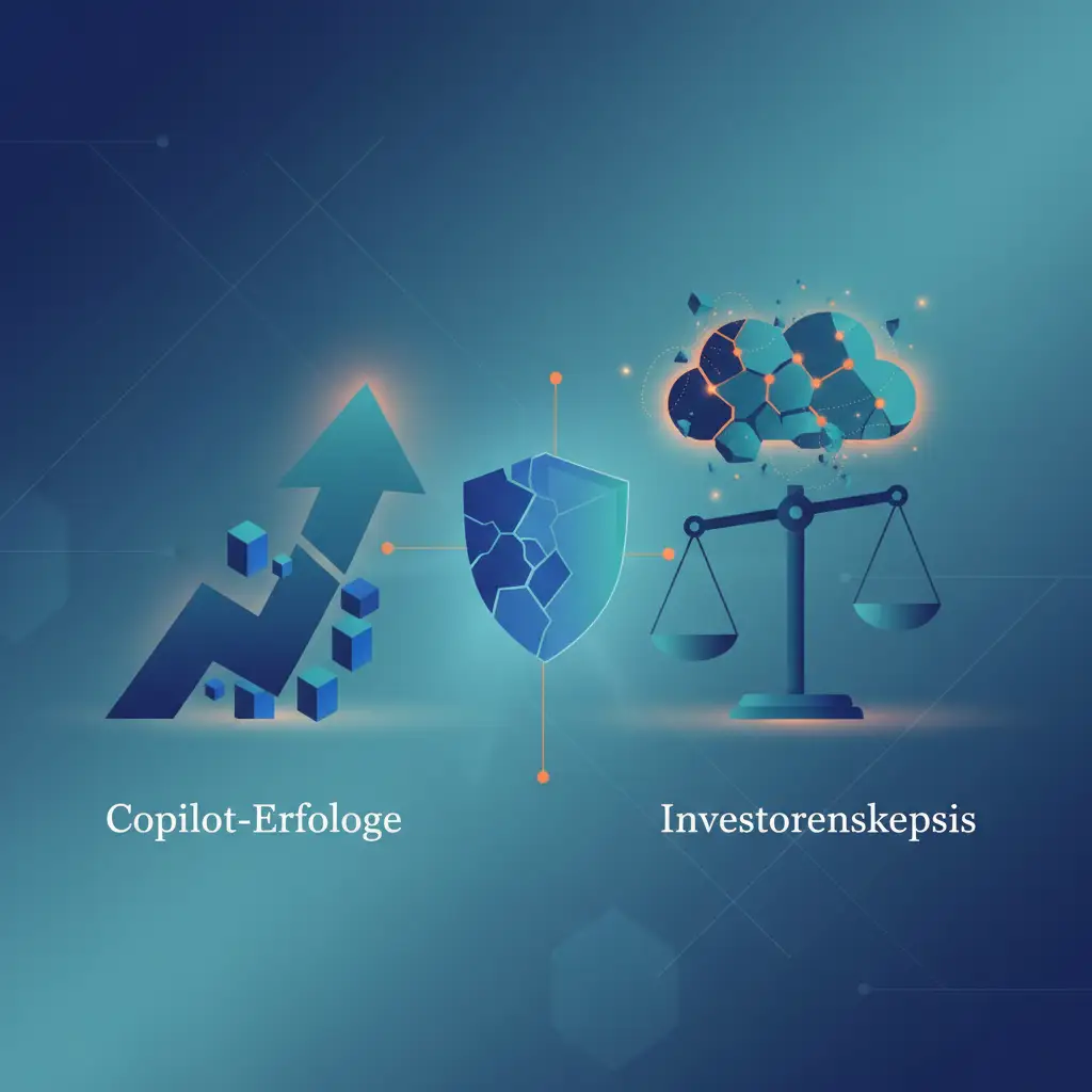 Microsofts KI-Spagat: Copilot-Erfolge treffen auf Investorenskepsis