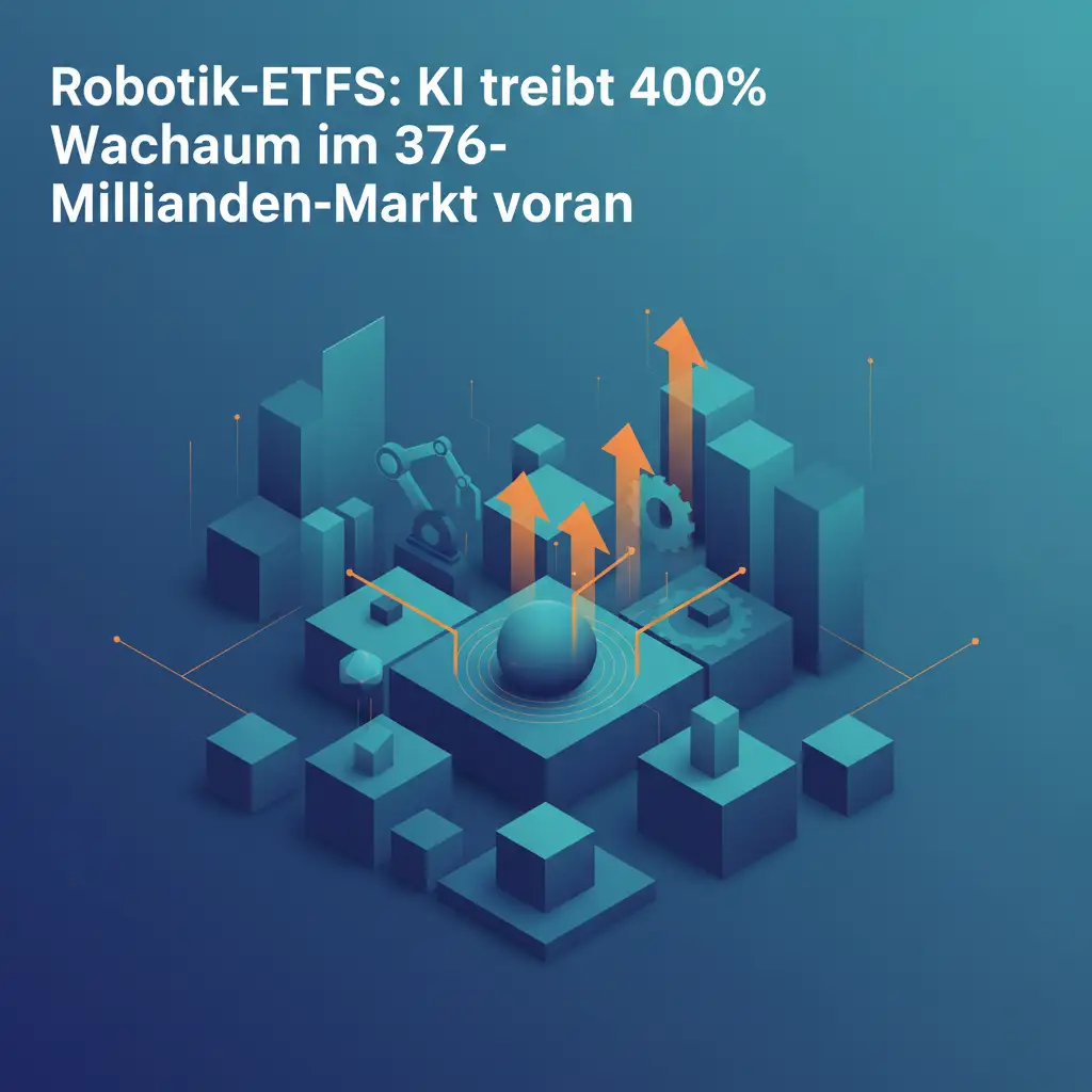 Robotik-ETFs: KI treibt 400% Wachstum im 376-Milliarden-Markt voran