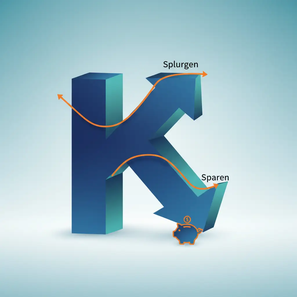Valentinstag im Zeichen der K-förmigen Wirtschaft: Sparen oder Splurgen?
