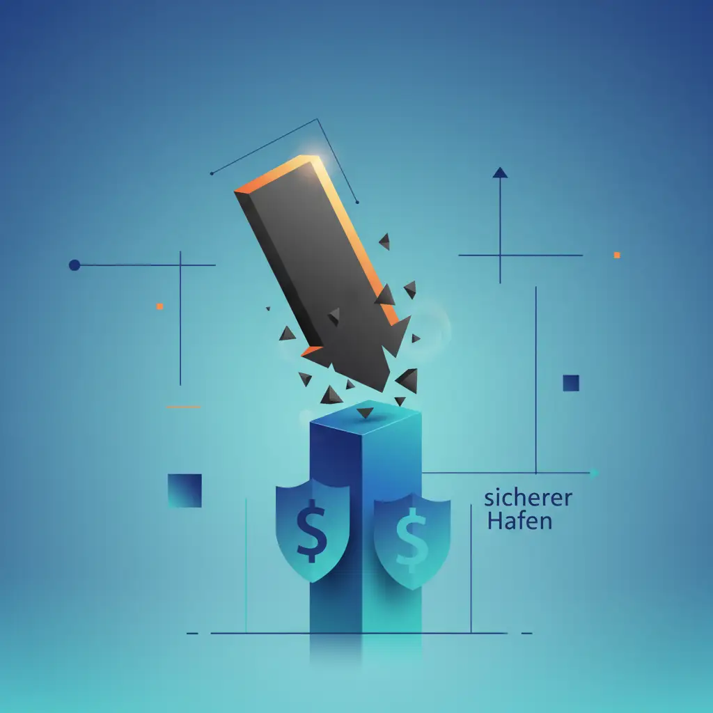 Gold im freien Fall: Dollar übernimmt Rolle des sicheren Hafens