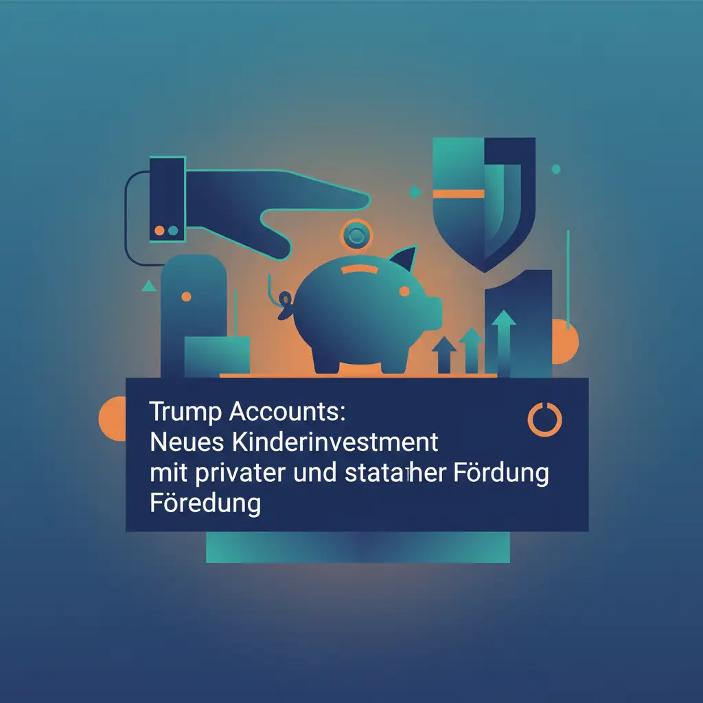 Trump Accounts: Neues Kinderinvestment mit privater und staatlicher Förderung