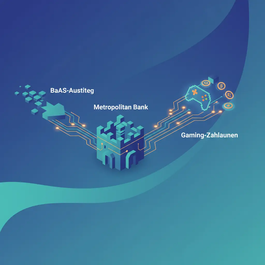 Metropolitan Bank setzt auf Gaming-Zahlungen nach BaaS-Ausstieg