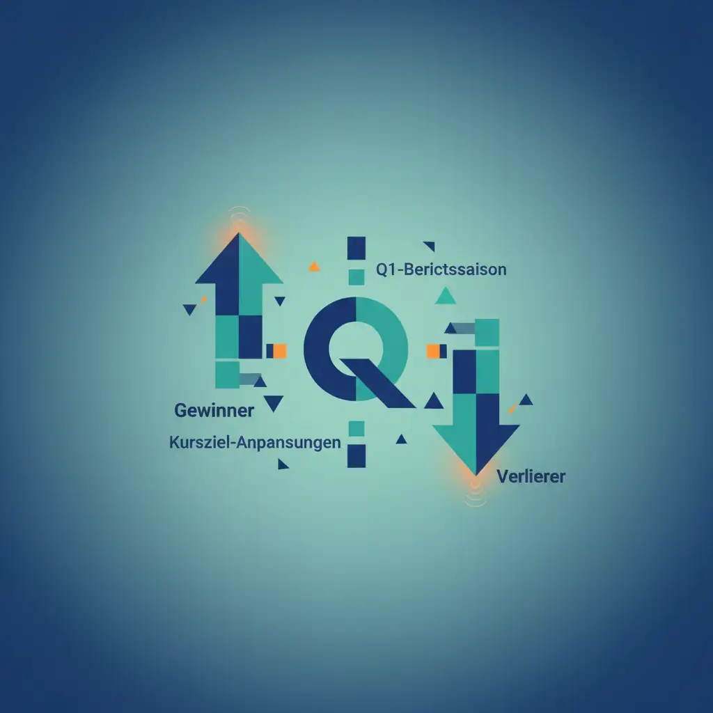 Kursziel-Anpassungen vor Q1-Berichtssaison: Gewinner und Verlierer an der Wall Street