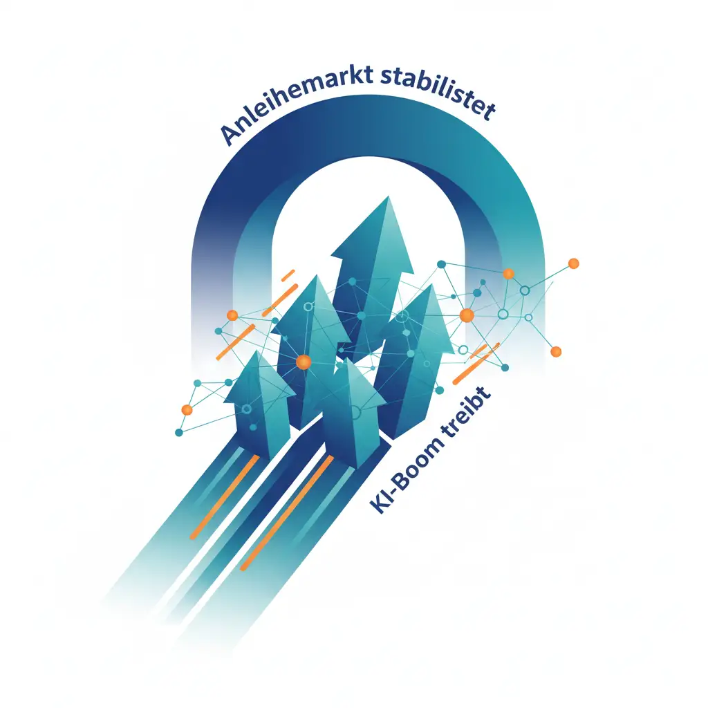 Anleihemarkt stabilisiert Aktien: KI-Boom treibt Magnificent Seven an