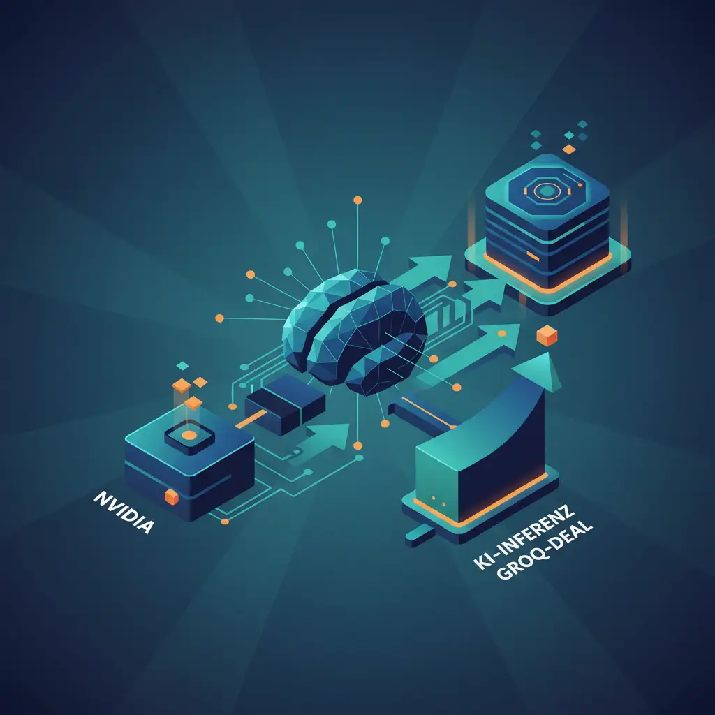 Nvidia stärkt KI-Inferenz: Groq-Deal und strategische Marktpositionierung