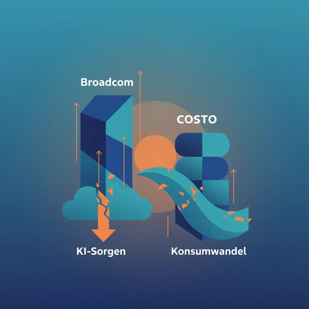 Broadcom und Costco: Hohe Bewertungen unter Druck durch KI-Sorgen und Konsumwandel