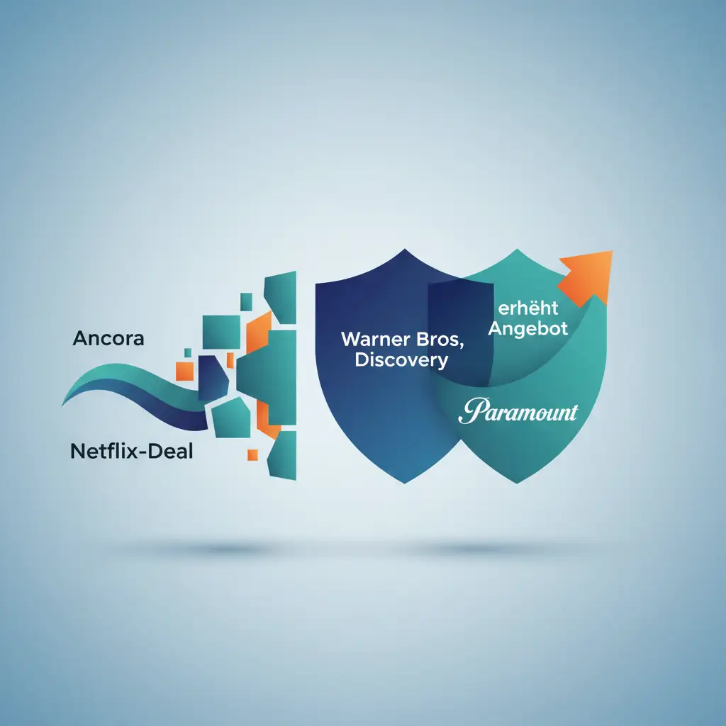 Warner Bros Discovery: Paramount erhöht Angebot, Ancora gegen Netflix-Deal