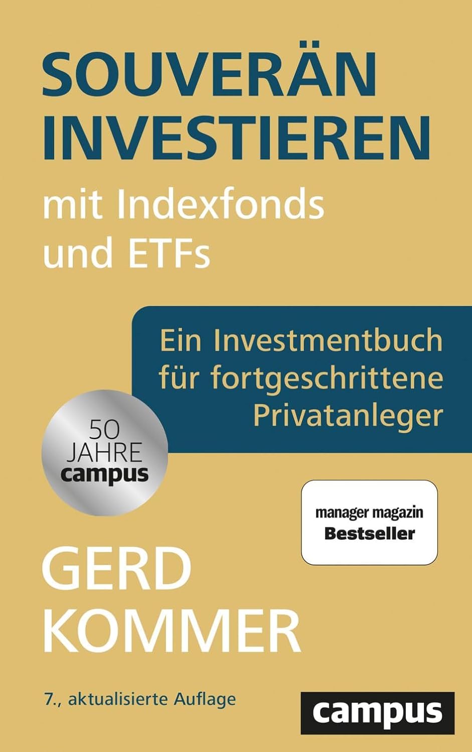 Cover von Souverän investieren mit Indexfonds und ETFs