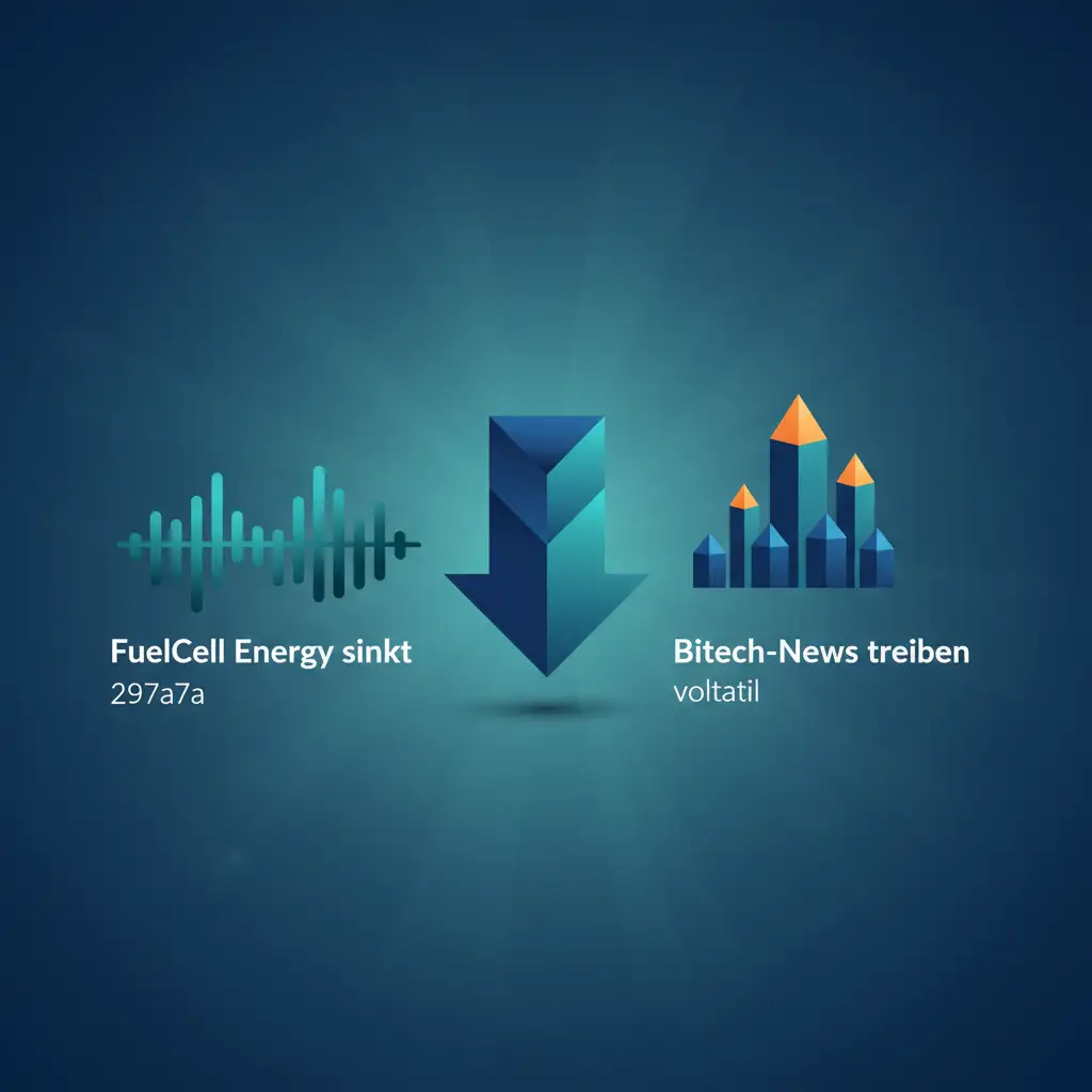 Finanzupdate: FuelCell Energy sinkt, Aimei Health volatil, Biotech-News treiben