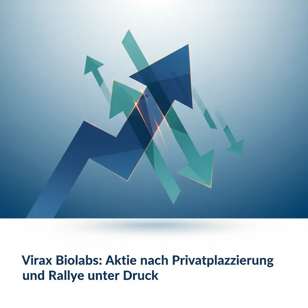 Virax Biolabs: Aktie nach Privatplatzierung und Rallye unter Druck