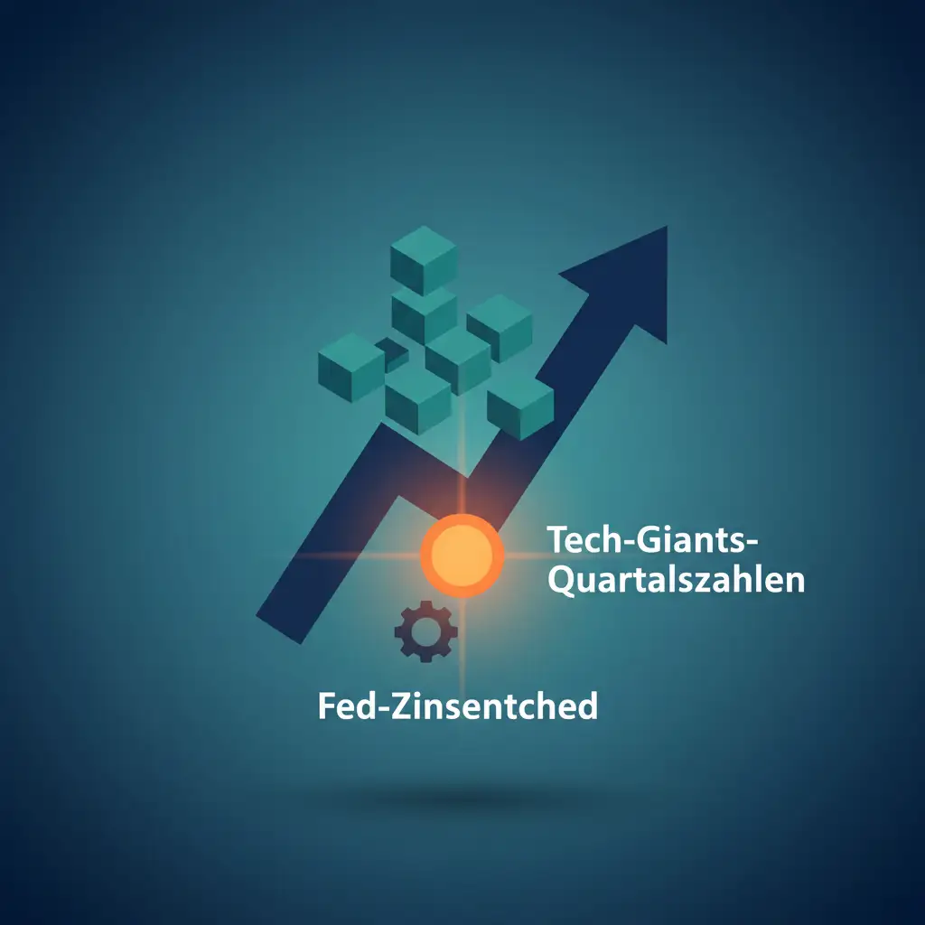 Wall Street im Fokus: Fed-Zinsentscheid und Tech-Giganten-Quartalszahlen