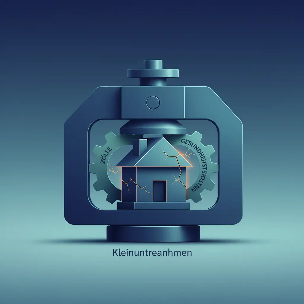 Kleinunternehmen in der Zange: Zölle und Gesundheitskosten drücken Margen