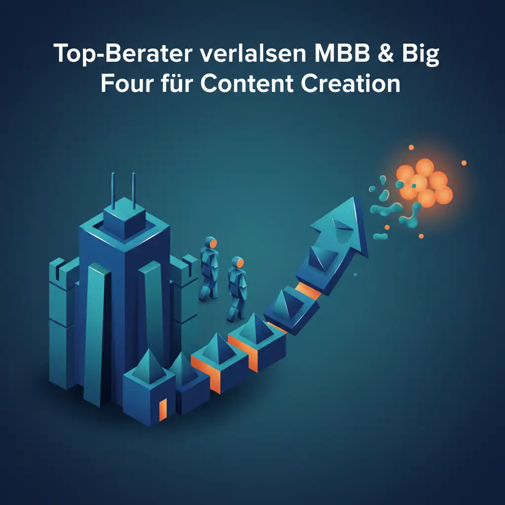 Top-Berater verlassen MBB & Big Four für Content Creation