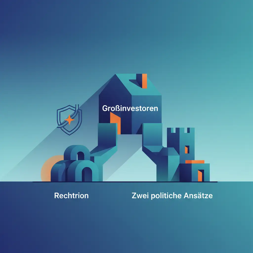 Kampf um bezahlbaren Wohnraum: Zwei politische Ansätze zur Eindämmung von Großinvestoren