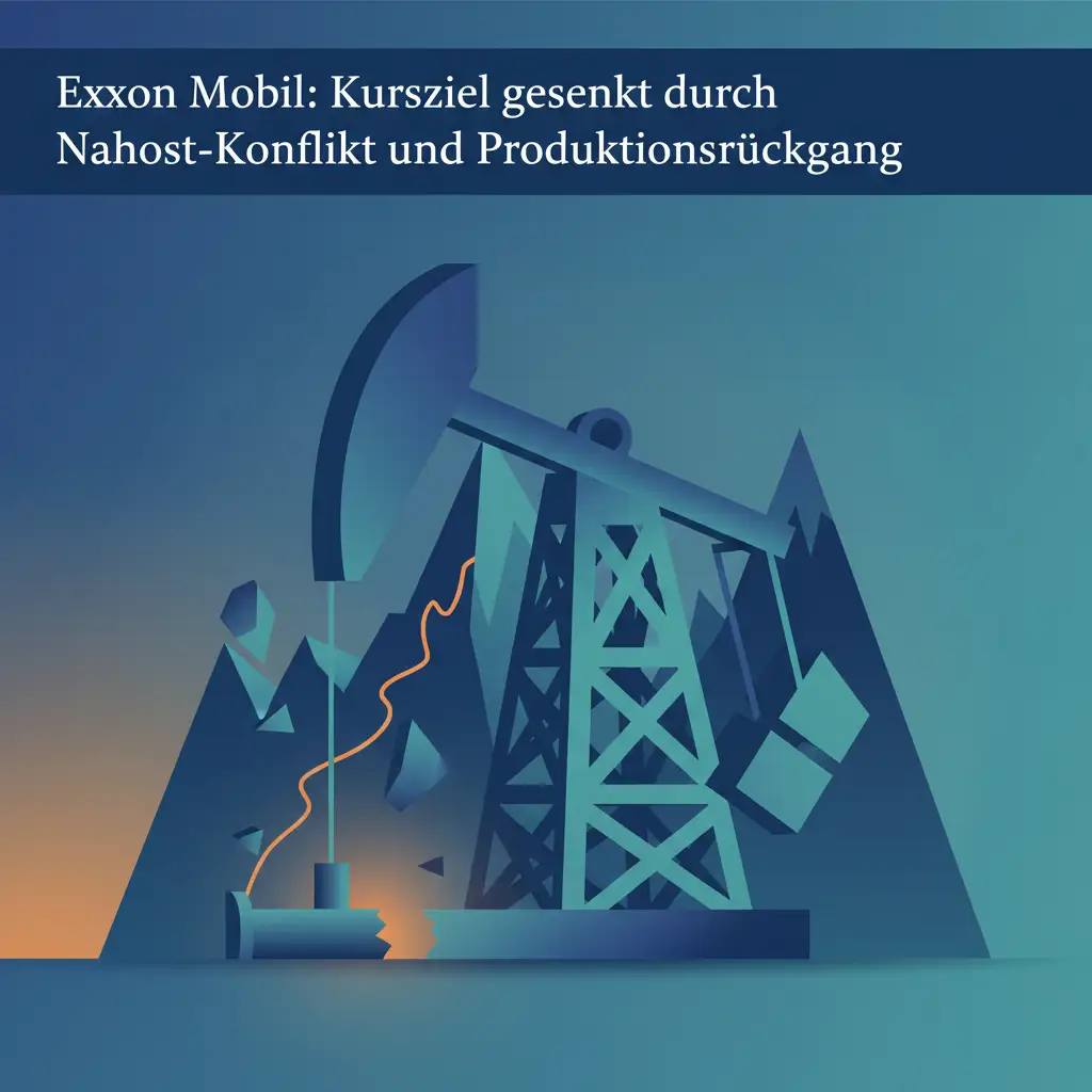 Exxon Mobil: Kursziel gesenkt durch Nahost-Konflikt und Produktionsrückgang