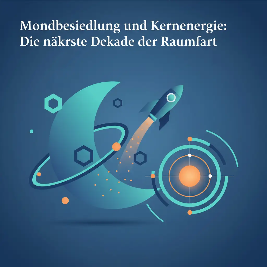 Mondbesiedlung und Kernenergie: Die nächste Dekade der Raumfahrt