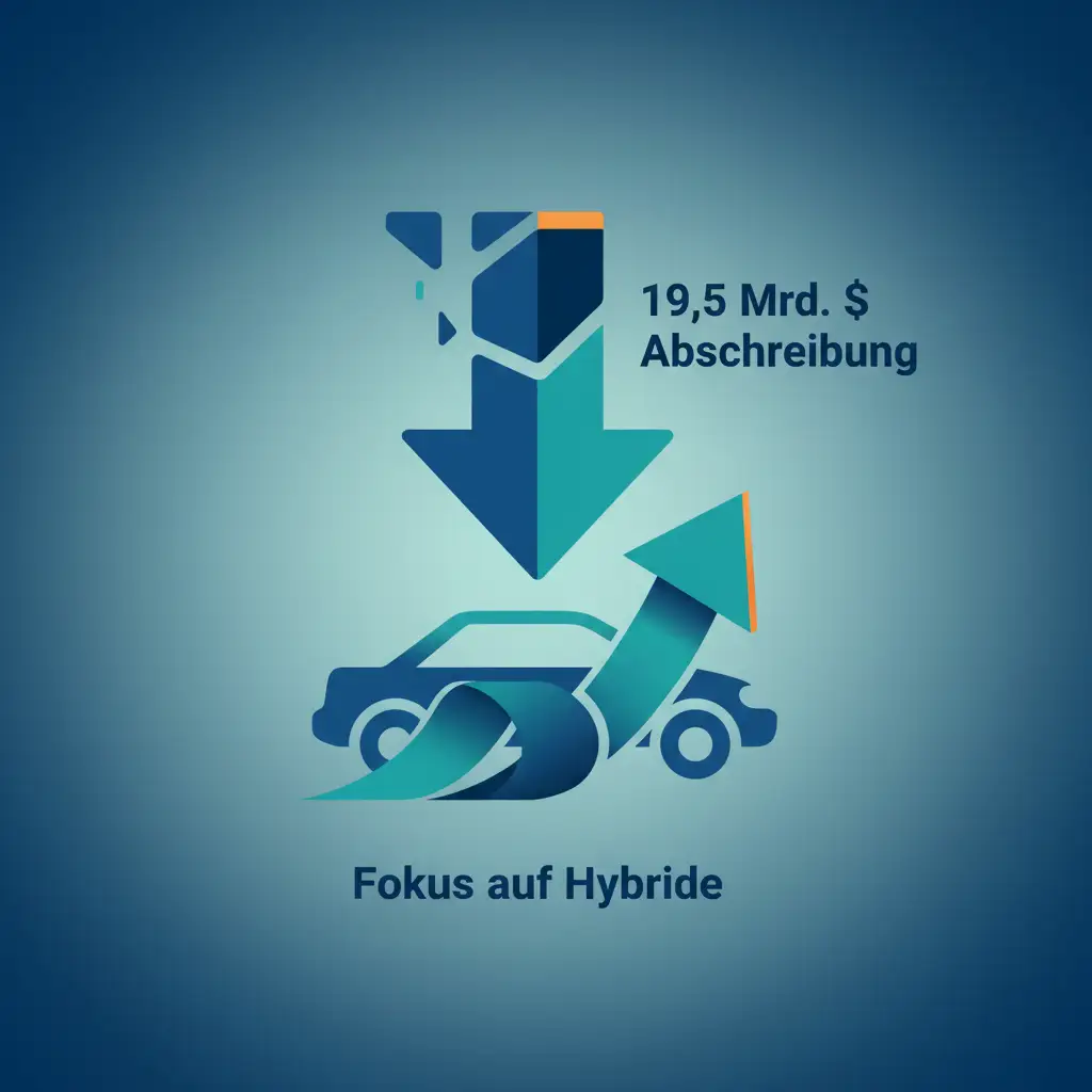 Ford's EV-Kehrtwende: 19,5 Mrd. $ Abschreibung & Fokus auf Hybride