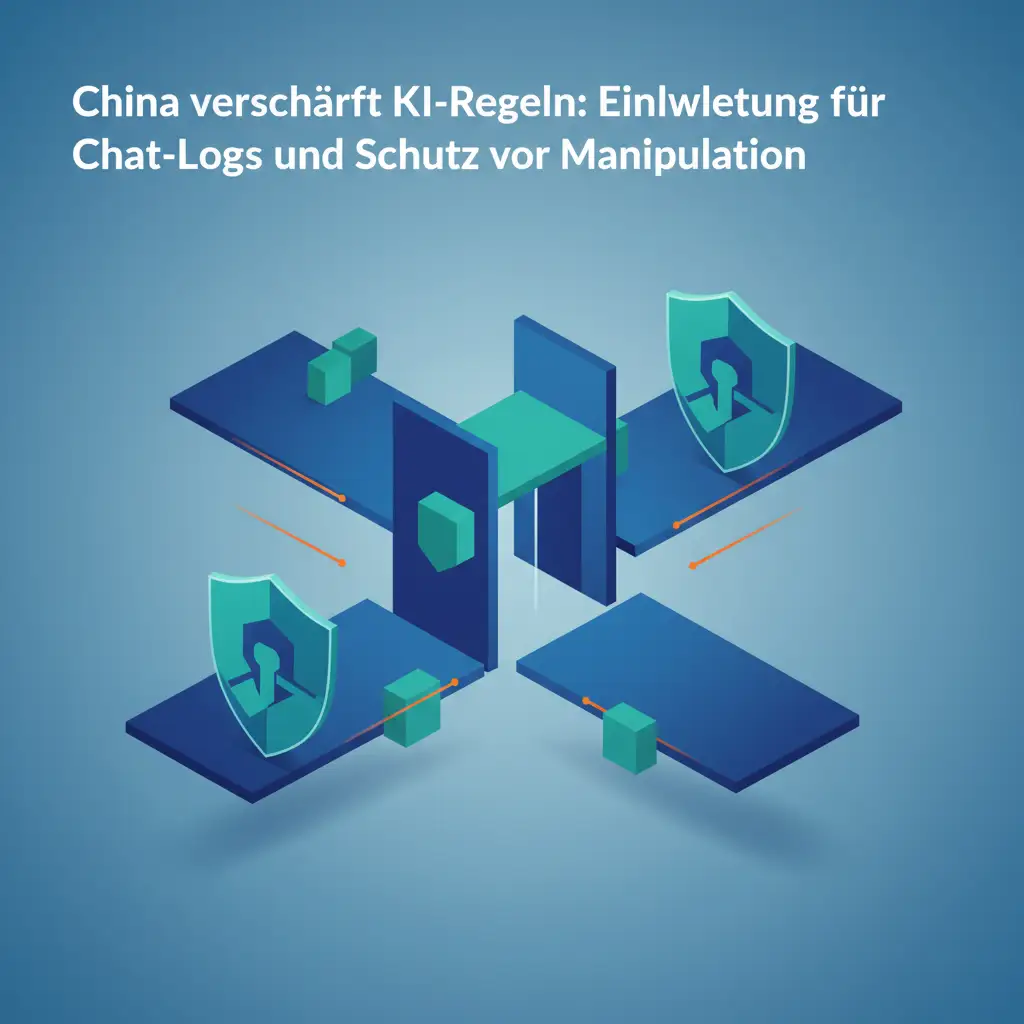 China verschärft KI-Regeln: Einwilligung für Chat-Logs und Schutz vor Manipulation