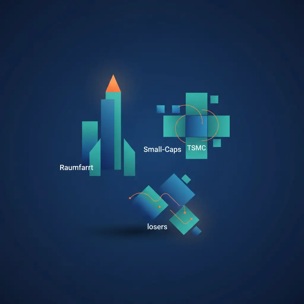 TSMC, Raumfahrt & Small-Caps: Marktanalyse der Gewinner und Verlierer
