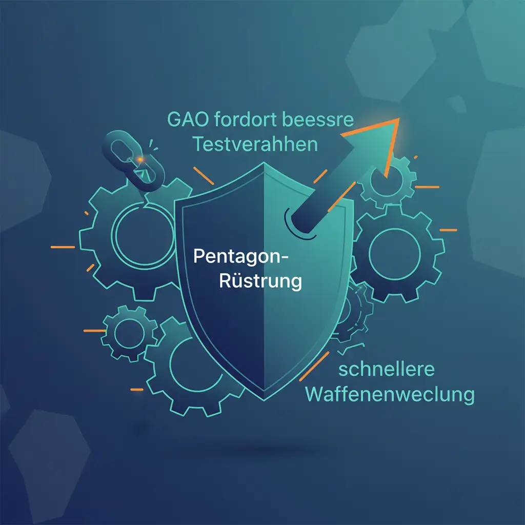 Pentagon-Rüstung: GAO fordert bessere Testverfahren für schnellere Waffenentwicklung