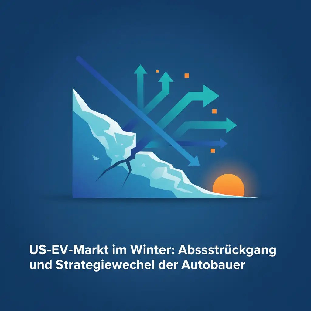 US-EV-Markt im Winter: Absatzrückgang und Strategiewechsel der Autobauer