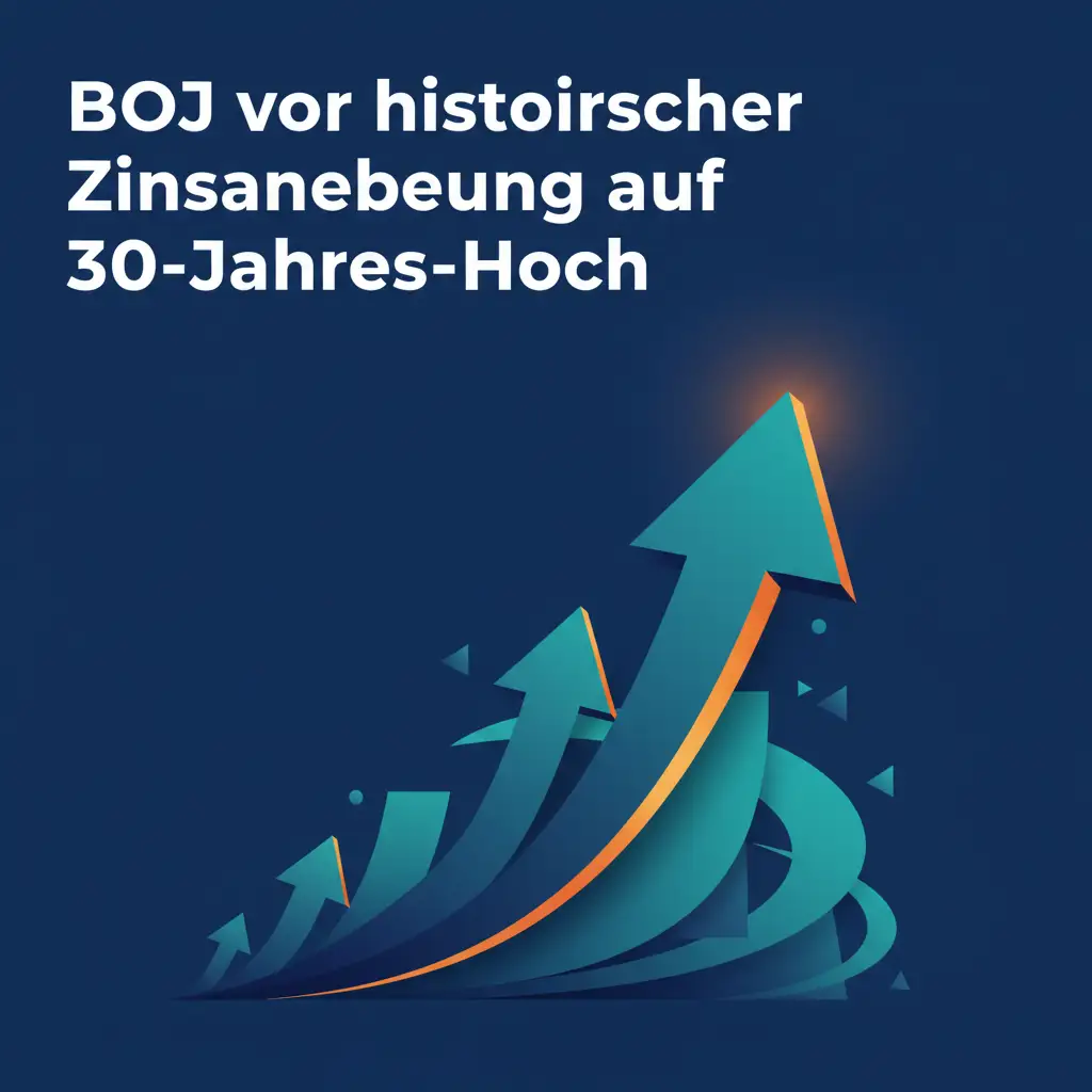 BOJ vor historischer Zinsanhebung auf 30-Jahres-Hoch