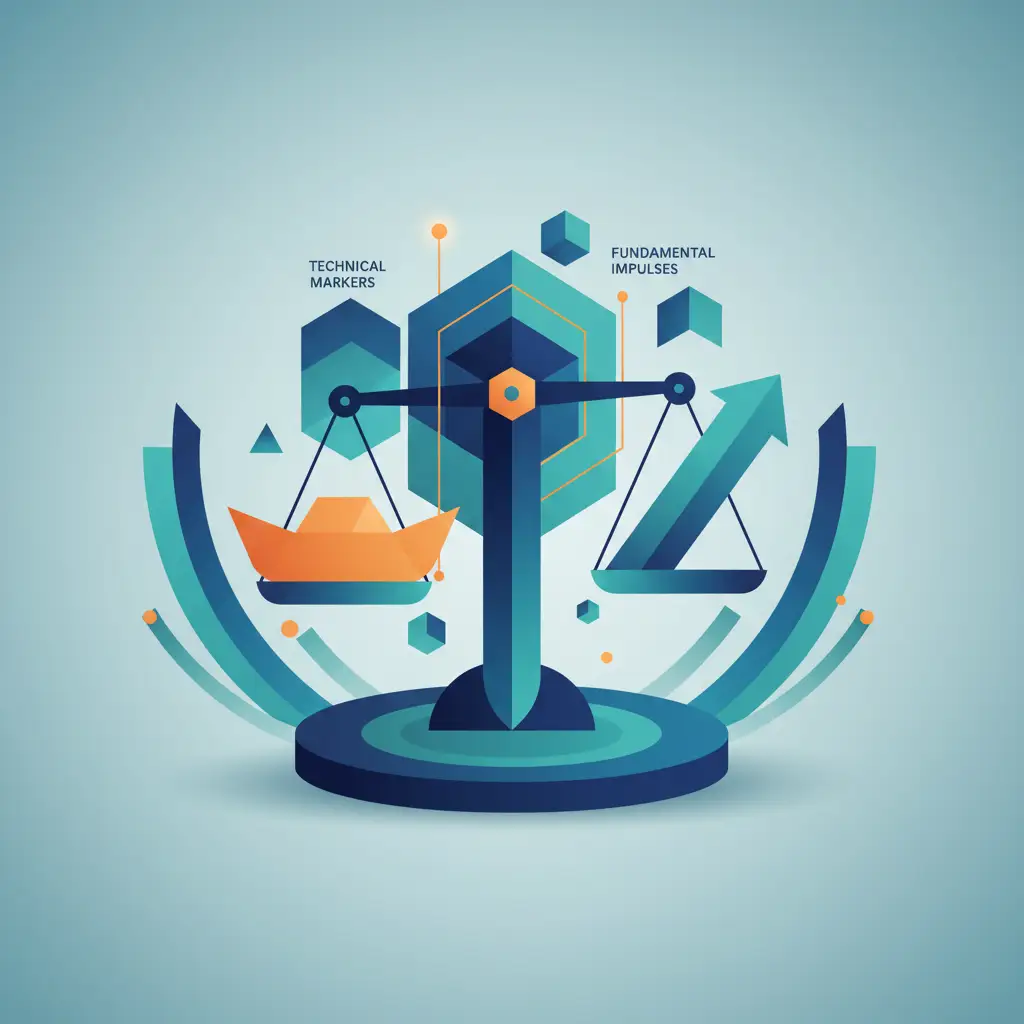 Goldpreis im Gleichgewicht: Technische Marken und fundamentale Impulse