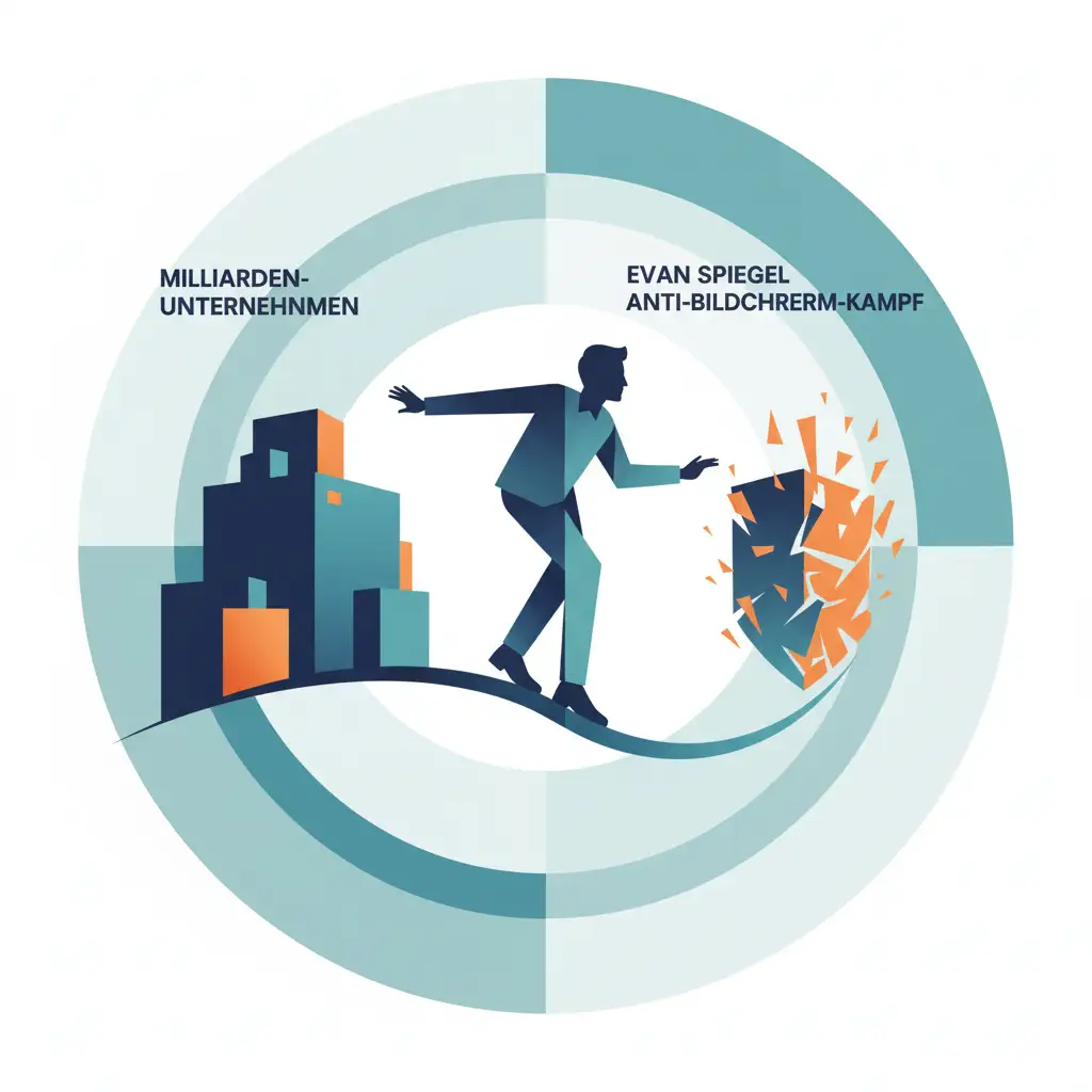 Snap-CEO Evan Spiegel: Balanceakt zwischen Milliarden-Unternehmen und Anti-Bildschirm-Kampf