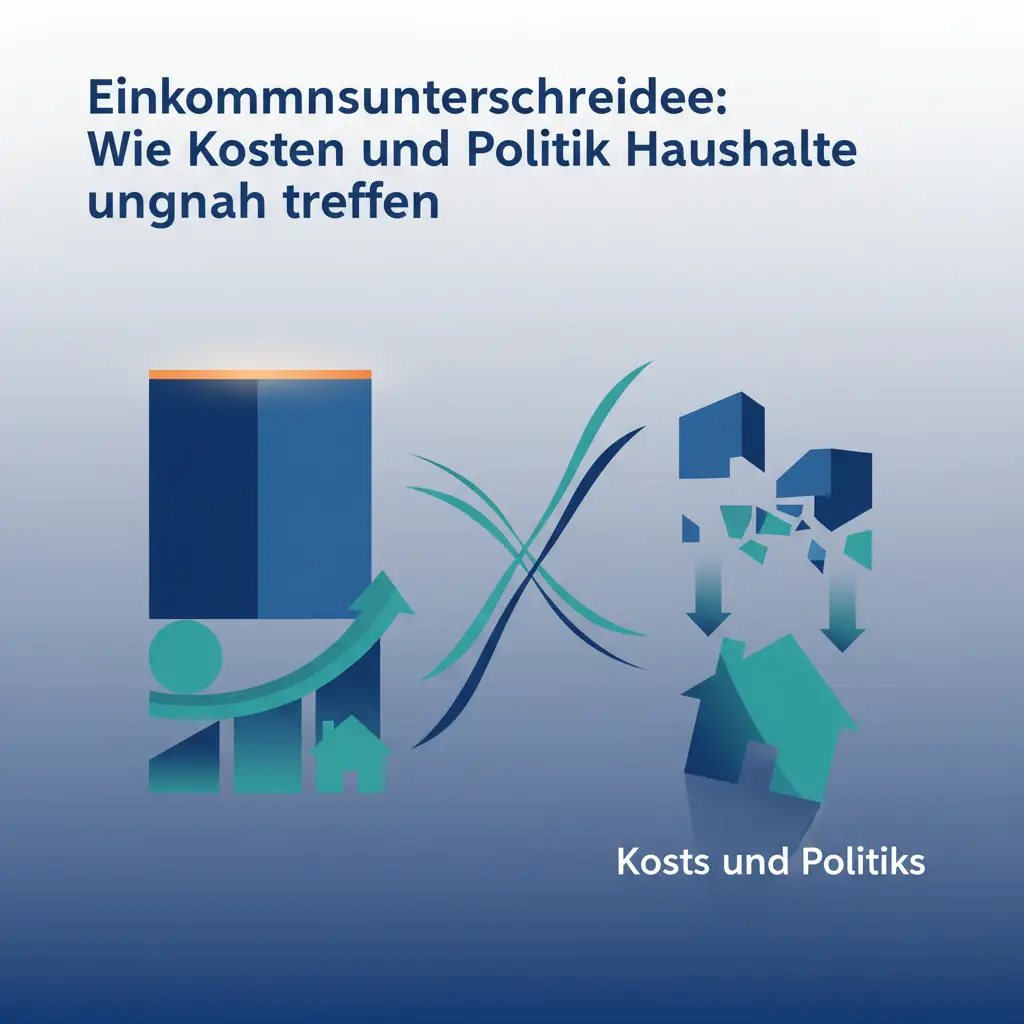Einkommensunterschiede: Wie Kosten und Politik Haushalte ungleich treffen