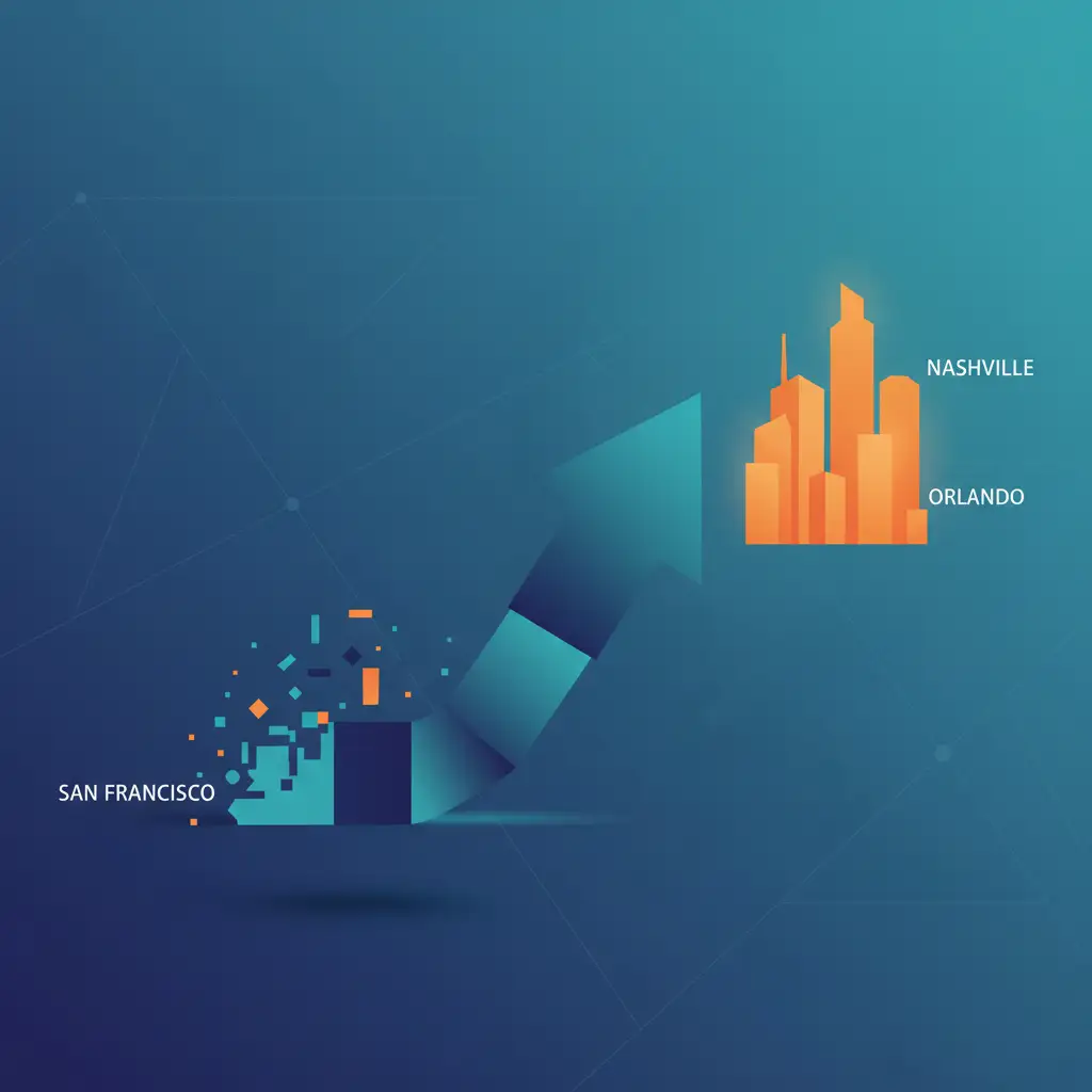 Gen Z verlässt San Francisco: Nashville und Orlando als neue Tech-Hotspots