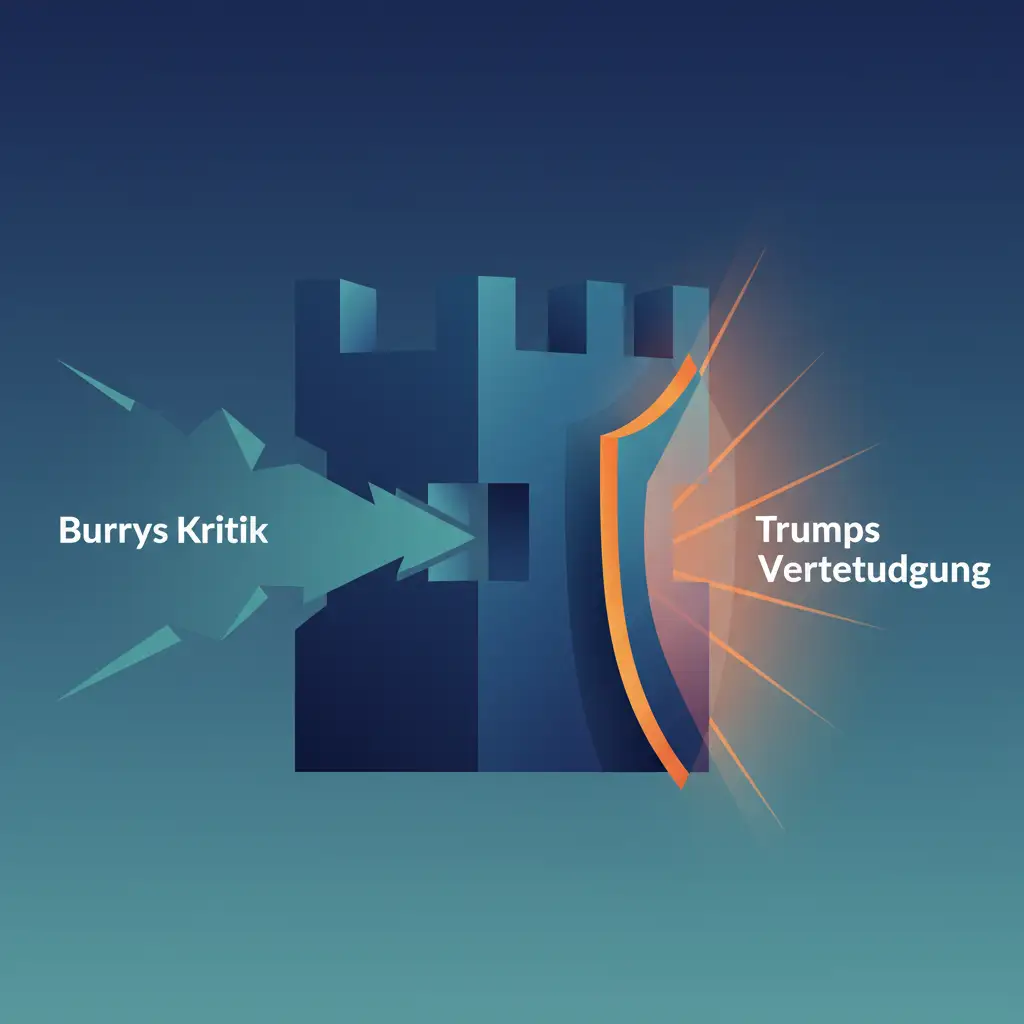 Palantir im Kreuzfeuer: Burrys Kritik trifft auf Trumps Verteidigung