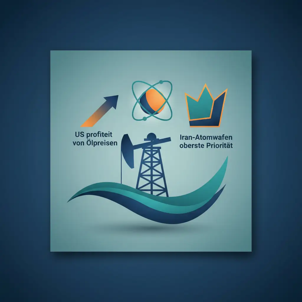 Trump: US profitiert von Ölpreisen, Iran-Atomwaffen oberste Priorität