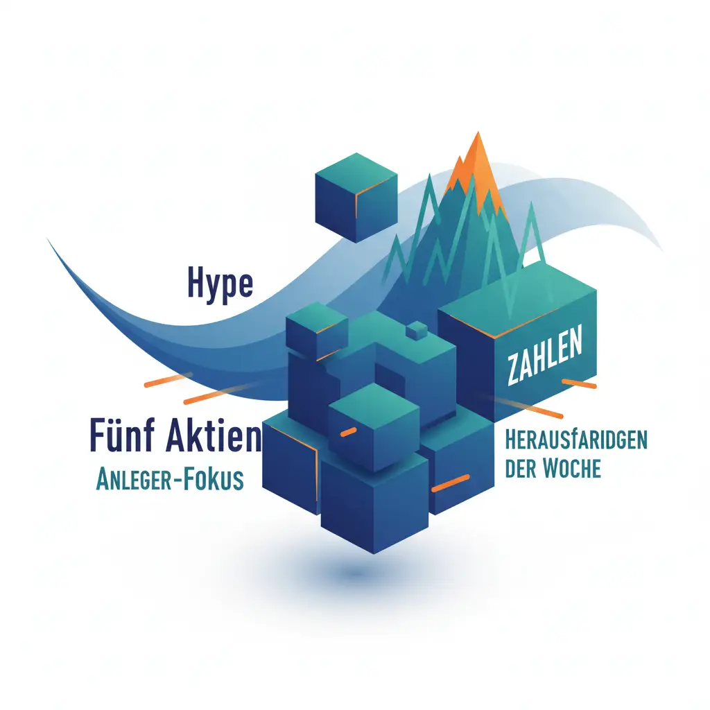 Fünf Aktien im Anleger-Fokus: Hype, Zahlen und Herausforderungen der Woche