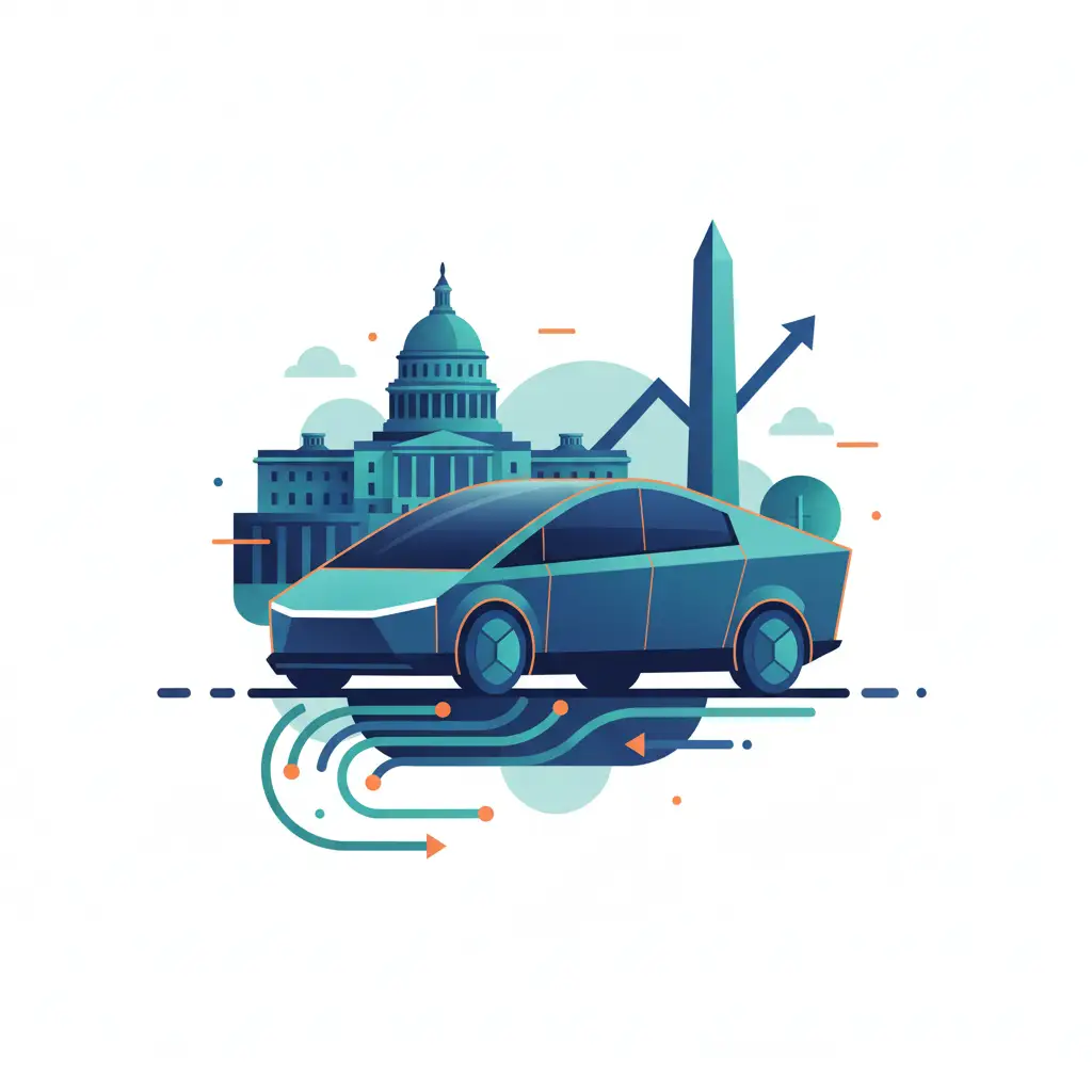 Tesla Cybercab: Autonomes Robotaxi ohne Lenkrad in D.C. gesichtet