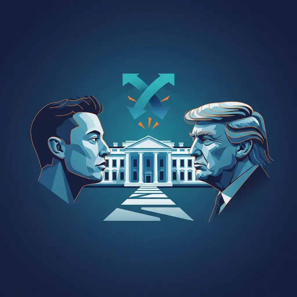 Musk und Trump: Annäherung im Weißen Haus nach öffentlichem Zerwürfnis