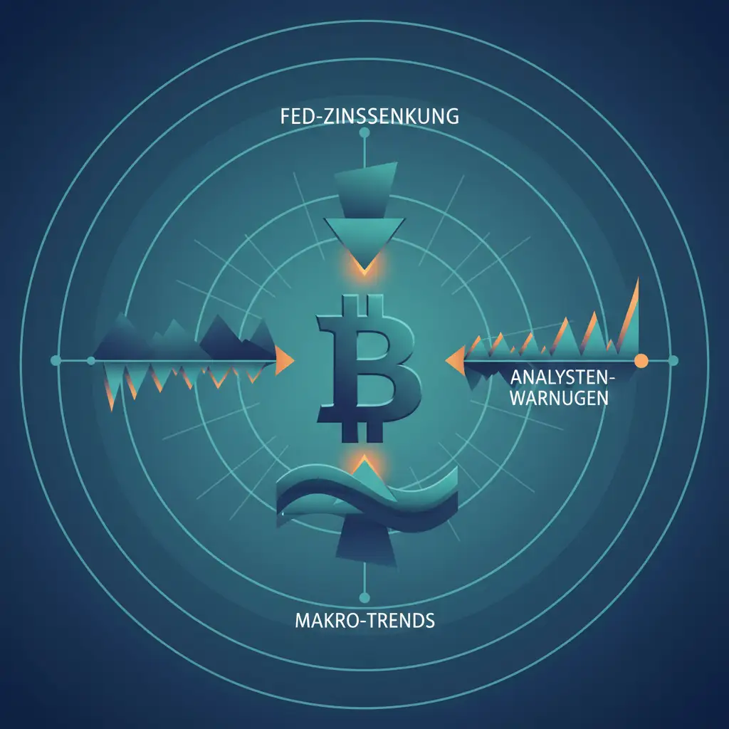 Bitcoin im Spannungsfeld: Fed-Zinssenkung, Makro-Trends und Analysten-Warnungen